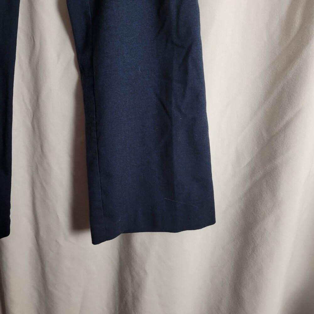 Apt. 9 Modern Fit Pants blue sz 12 stretch Rayon corpcore classic workwear EUC - Picture 3 of 14